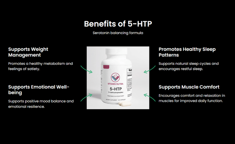 5-HTP: Boosting Your Serotonin Levels Naturally - My Store