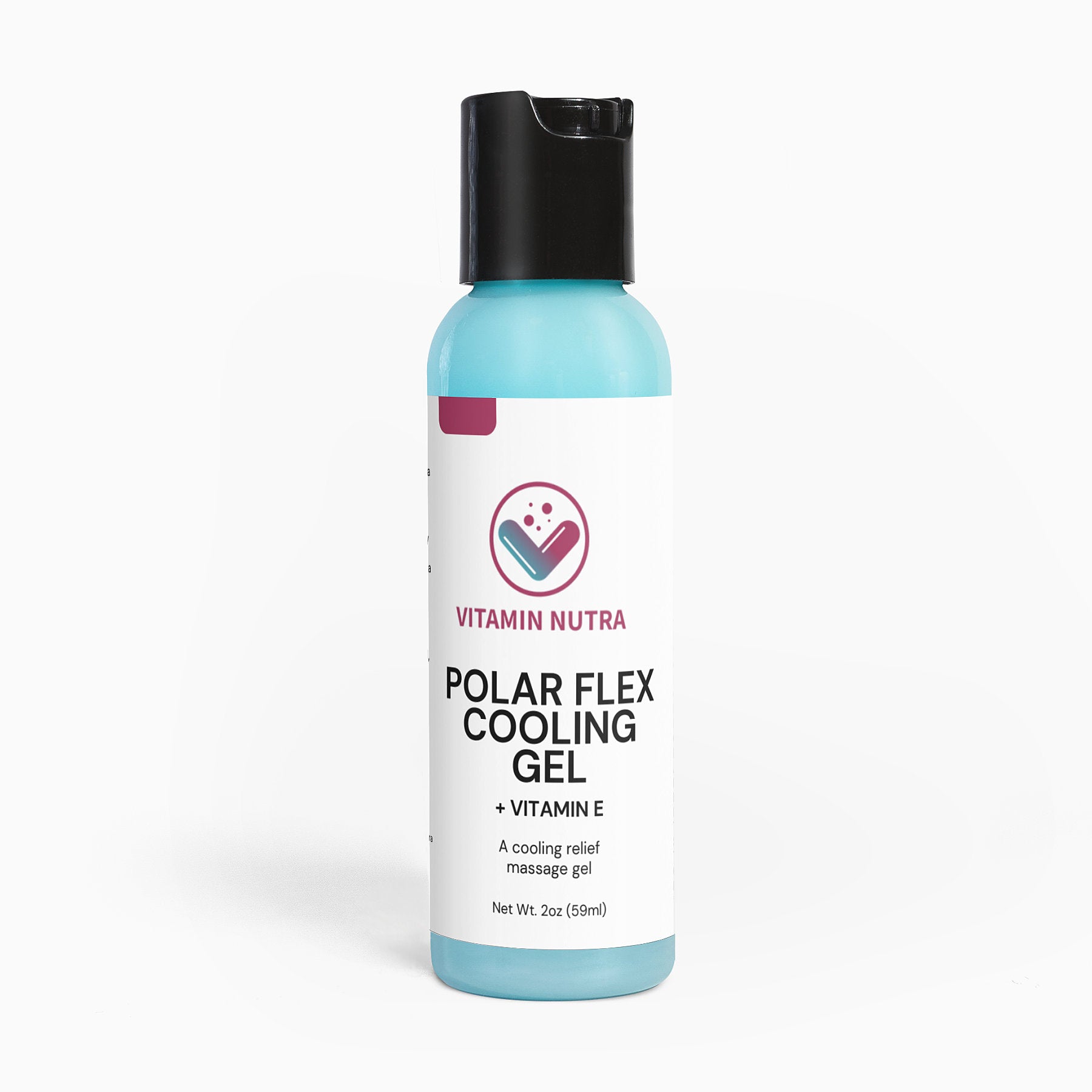  Woman applying Polar Flex Cooling Gel to legs for post-workout muscle relief.