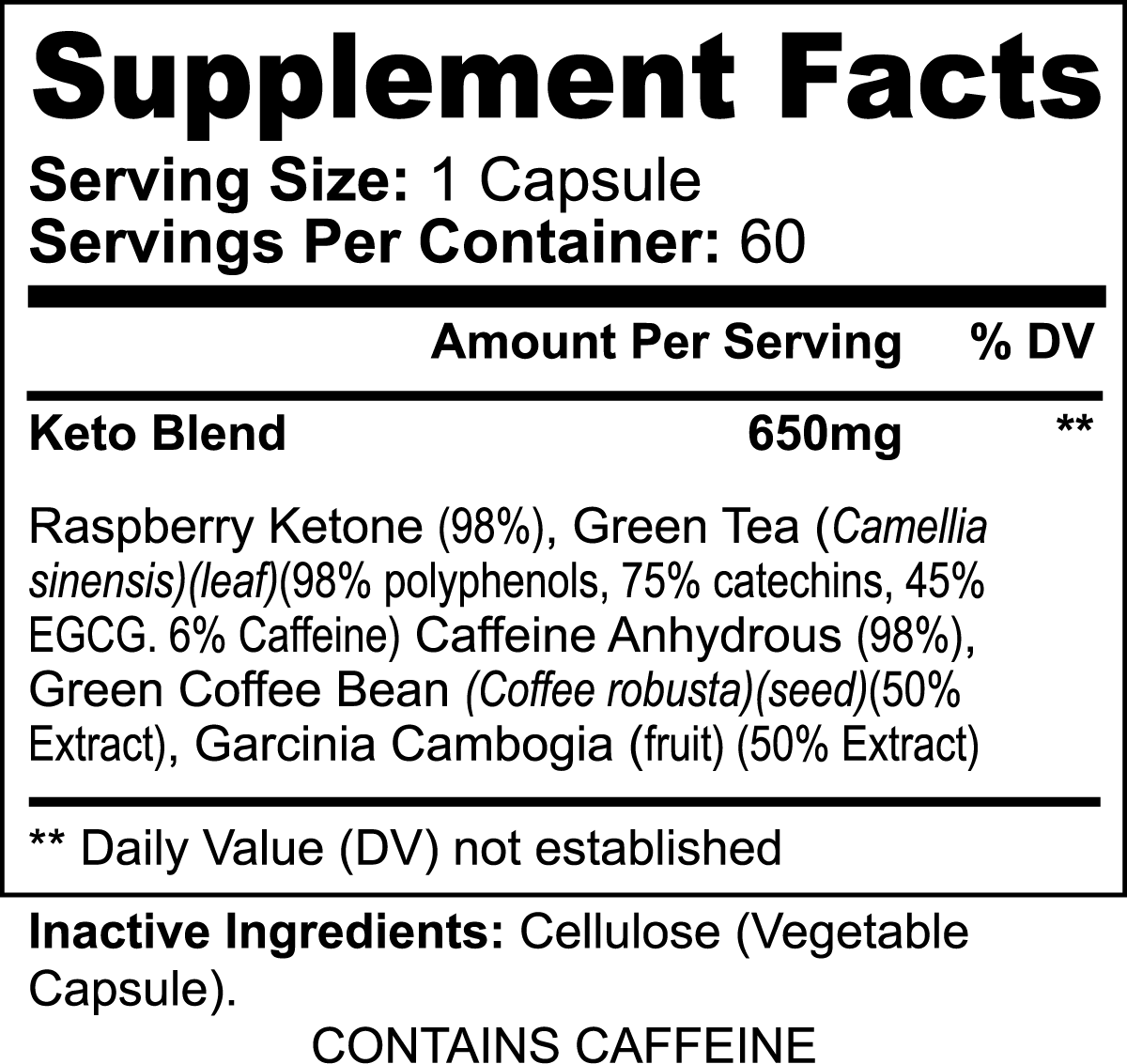 Keto-5 as part of a healthy weight management plan.