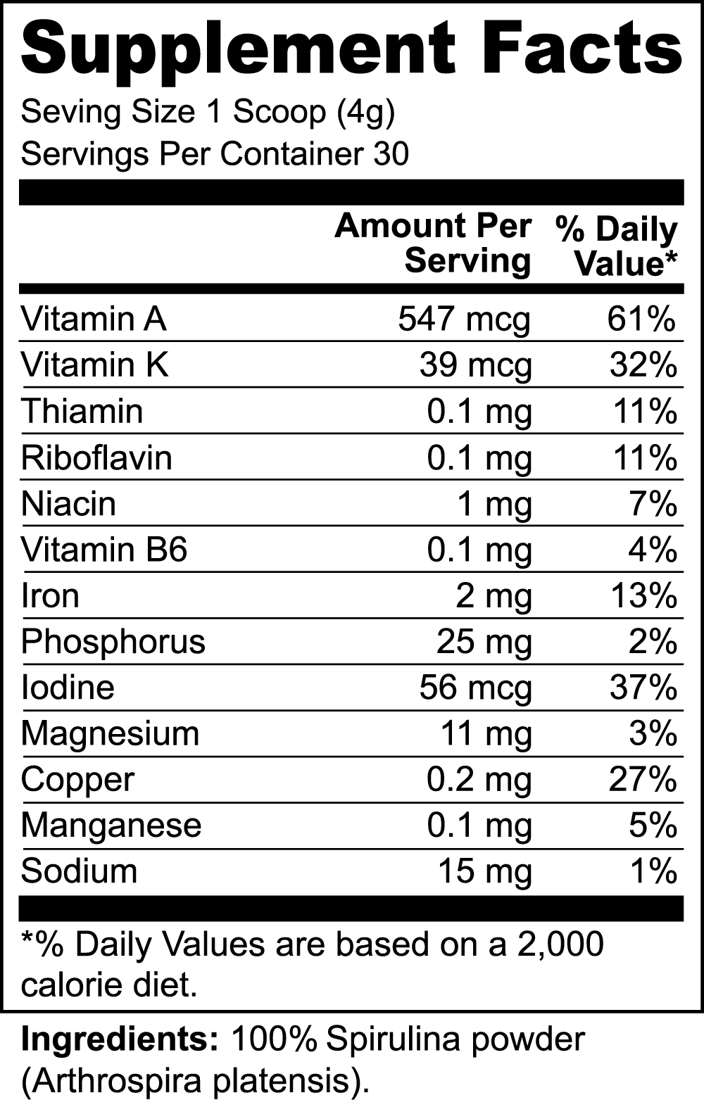 Organic Spirulina Powder results: before and after showing enhanced focus and mental alertness.