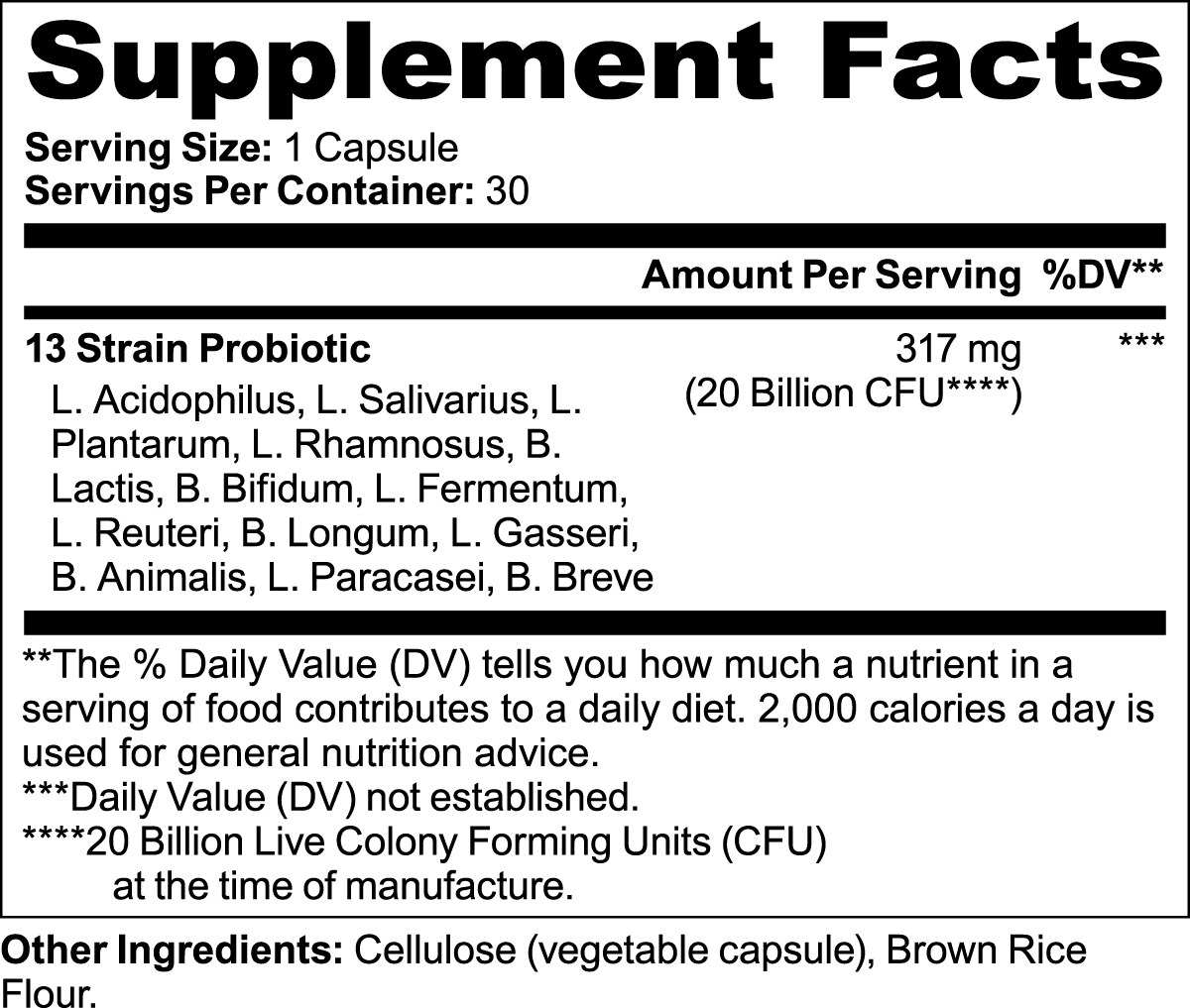  Probiotic 20 Billion as part of a digestive health routine.