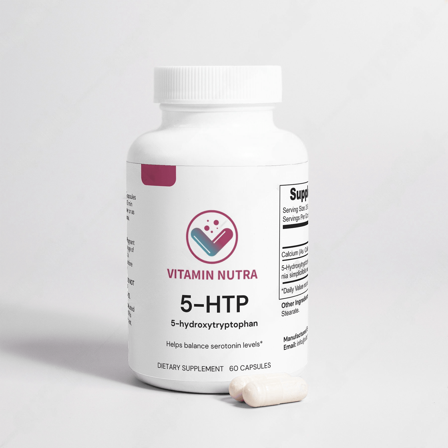 5 - HTP Supplement for Mood Support & Sleep - Natural Serotonin Booster - My Store