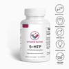 Natural 5-HTP Supplement Capsules in Bottle