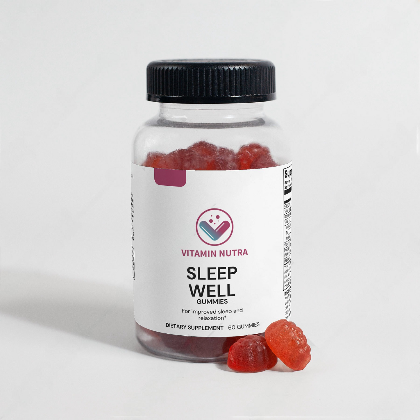  Sleep Well Gummies results: before and after showing better sleep and focus.