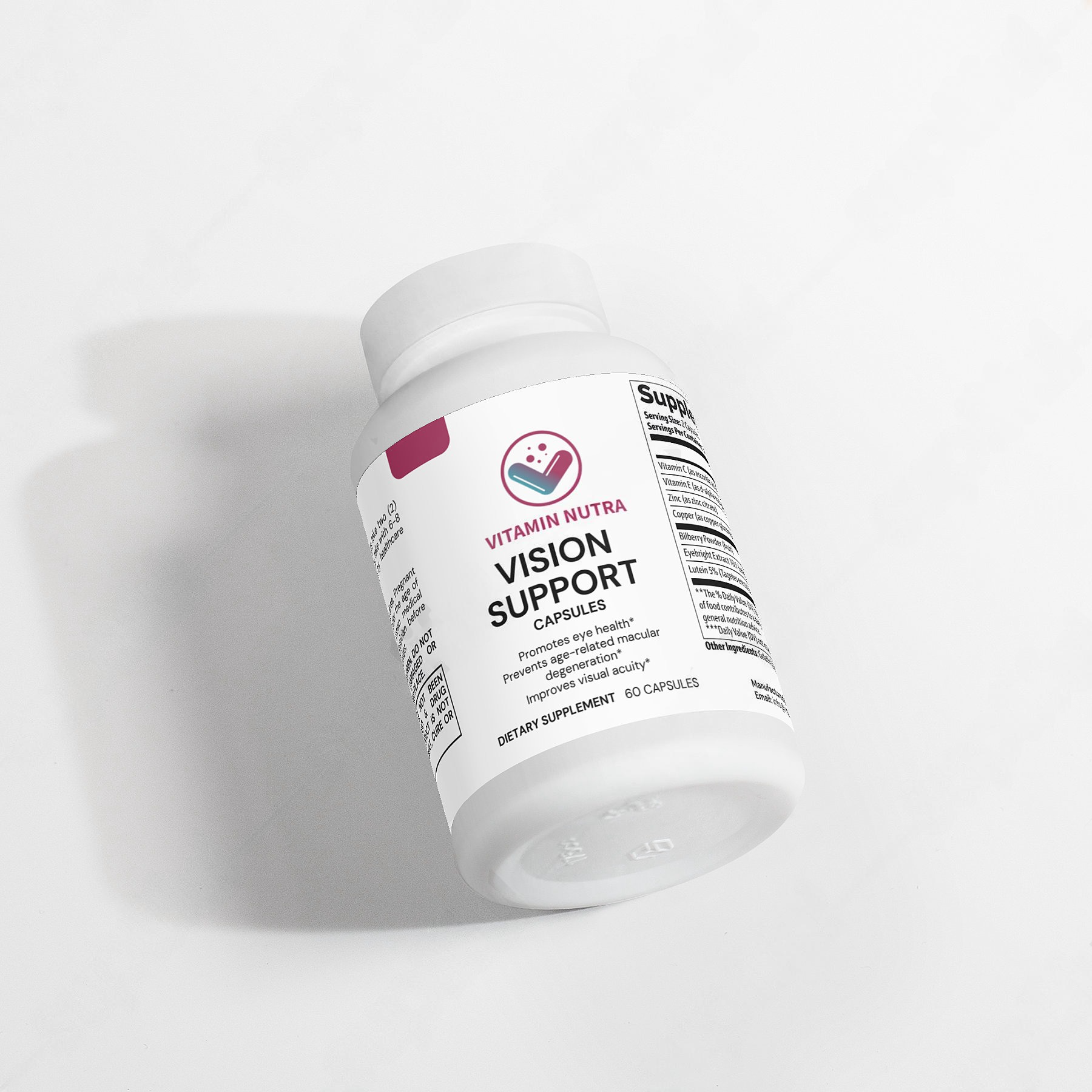 Vision Support promotes healthy eyes and vision.