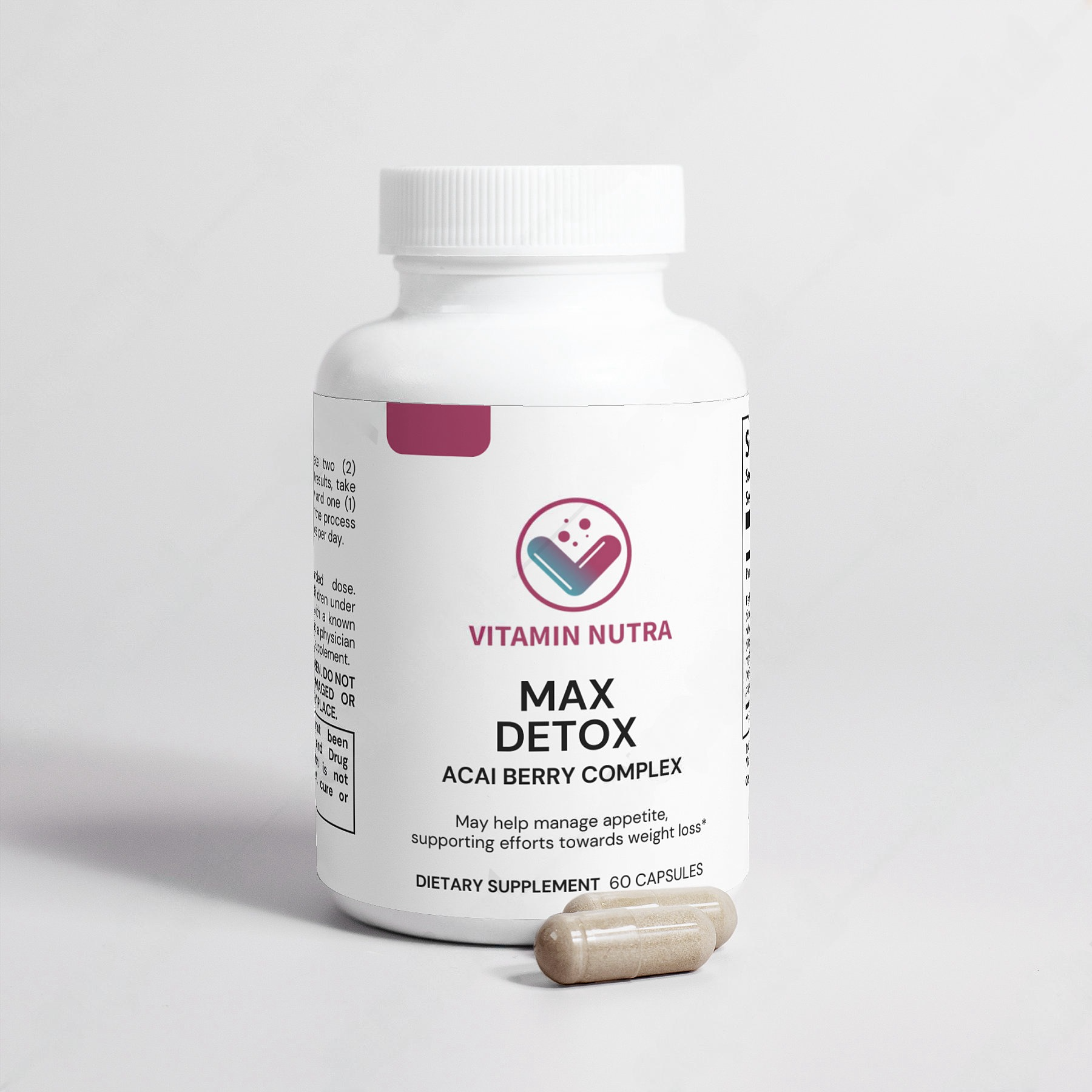 Max Detox: Nourishes the liver and supports its natural detoxification processes.