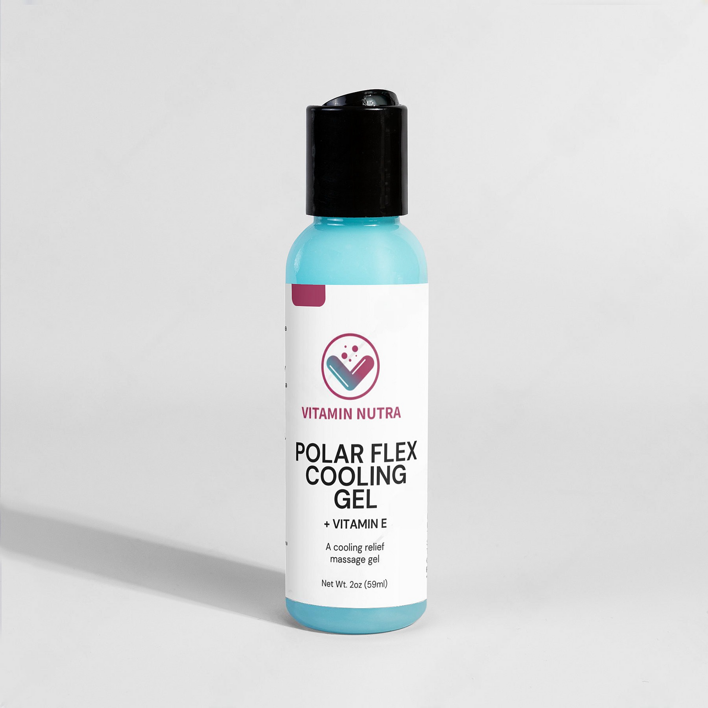  Natural ingredients in Polar Flex Cooling Gel:   witch hazel, arnica, and aloe vera for muscle relief.