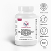 Normal Blood Sugar Support bottle with a sleek design and natural blood sugar management ingredients.