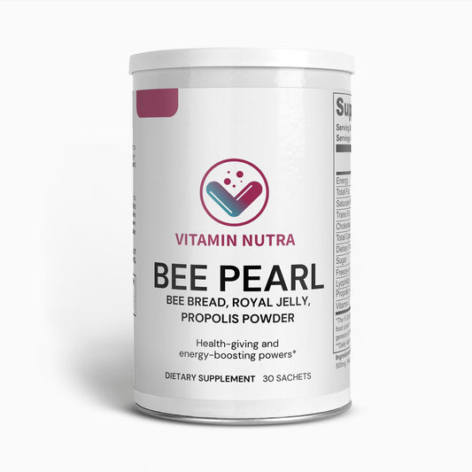 Bee Pearl Powder: Easy to use single-serve sachets for adding a nutritious boost to smoothies, yogurt, or cereal.