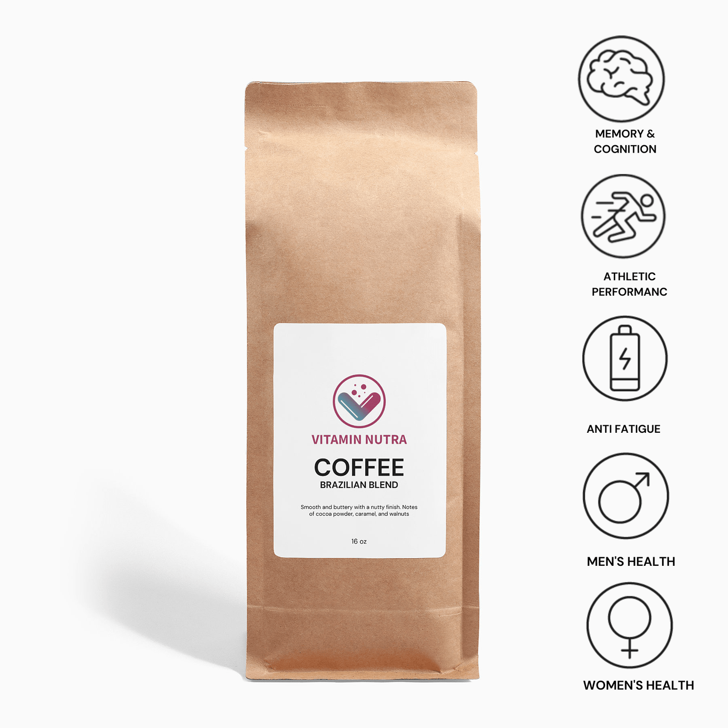 Bag of 16oz Brazilian Blend Coffee Beans